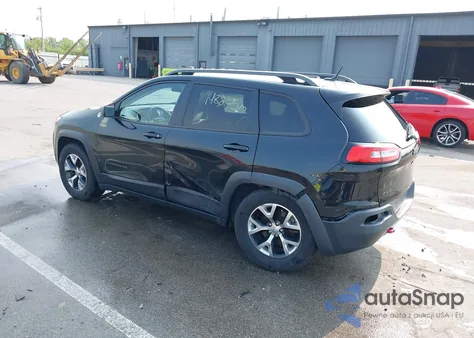 2015 Jeep Cherokee Trailhawk из США, поврежденный, VIN 1C4PJMBS6FW786622